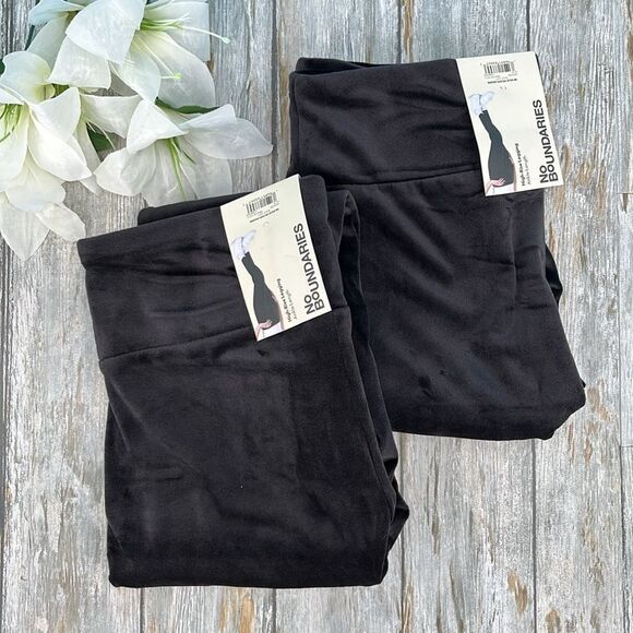 Women’s Soft Velour Leggings Pants 2-Pack Size S - Picture 1 of 5